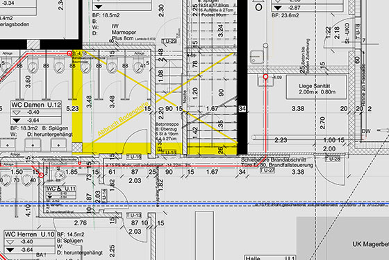 Architektur Plan